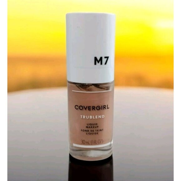 Covergirl TruBlend Hydrating Liquid Foundation M7 Soft Honey Tru Blend Makeup x1 - Picture 10 of 10